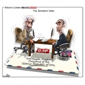 2011_Israel_Hayom_US-Iran_cartoon