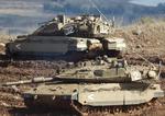 2011_DEBKA_Israeli_tanks_golan