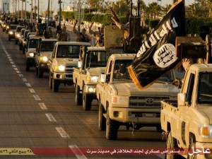 2011_Breitbart_ISIS-trucks-Sirte-Libya-AFP
