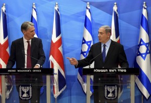 Benjamin Netanyahu, Philip Hammond