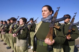 IRAQ-KURDS-WOMEN PESHMERGA