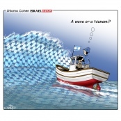 2011_Israel_Hayom_Tsunami_toon