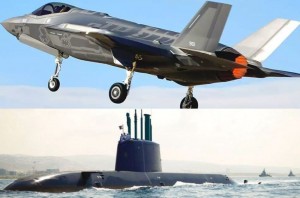 2016_Debka_Israel_Dolphin-Class-F35s