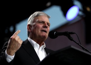 Rev. Franklin Graham Brings Evangelical Message To California Before Primary