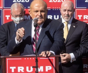 Trump Campaign Lawyers Hold News Conference In Philadelphia
