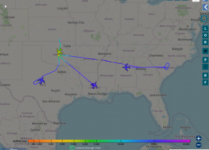 Four-E-3-B-Sentry-Over-CONUS